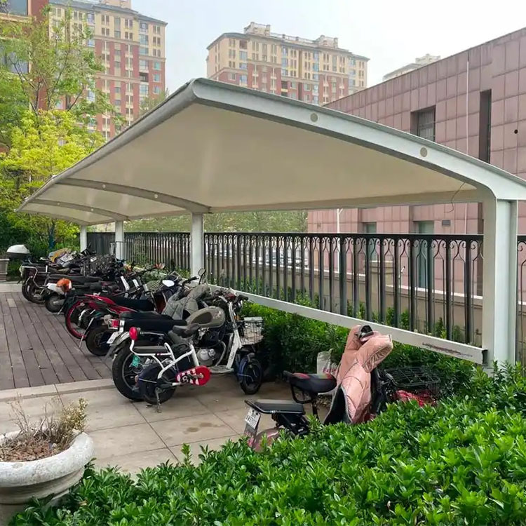 凤城市膜结构电动车棚